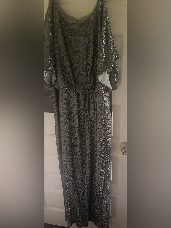 Alex Evenings Dresses & Skirts - Alex Evenings smokey blue Sequin Evening Dress